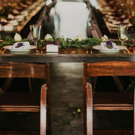 eucalyptus garlands nashville barn wedding