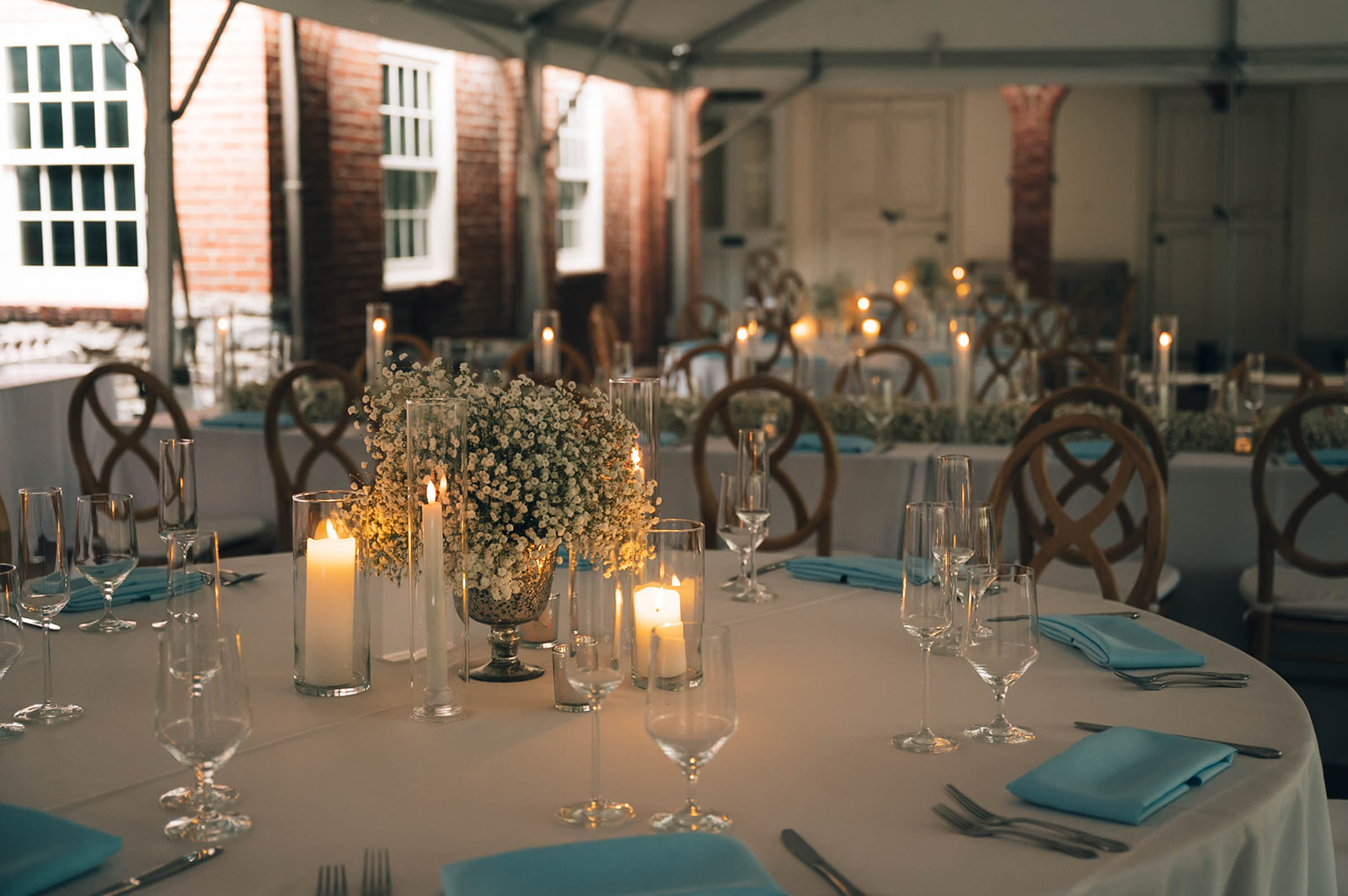 Tented Wedding Reception at Cheekwood Estate