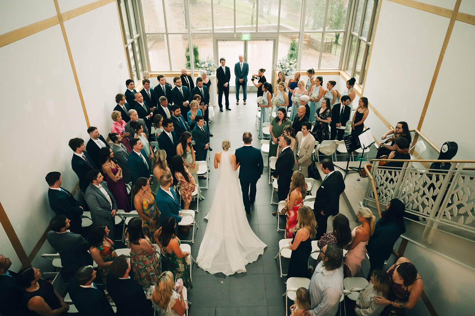 Cheekwood Estate Indoor Wedding Ceremony