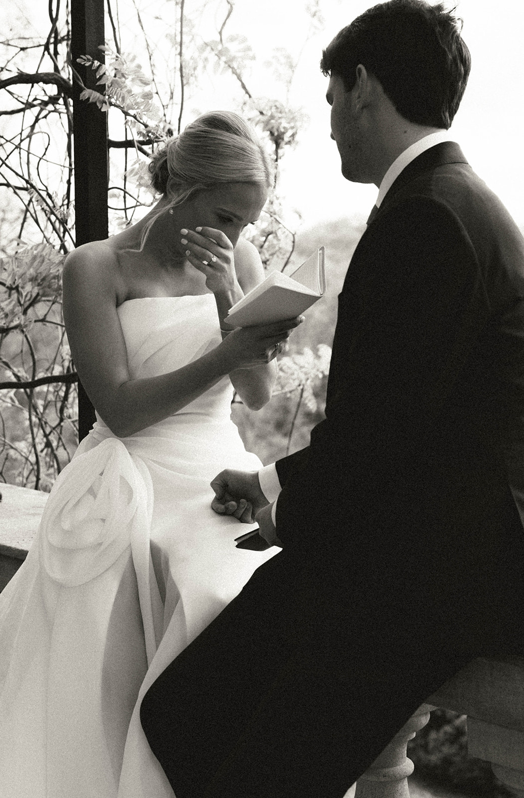 Private Wedding Vow Exchange Cheekwood Estate