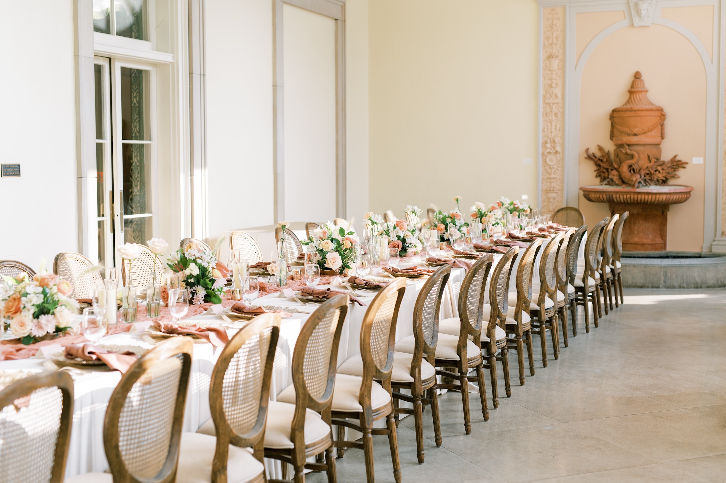 Loggia Room Reception at Cheekwood Estate and Gardens