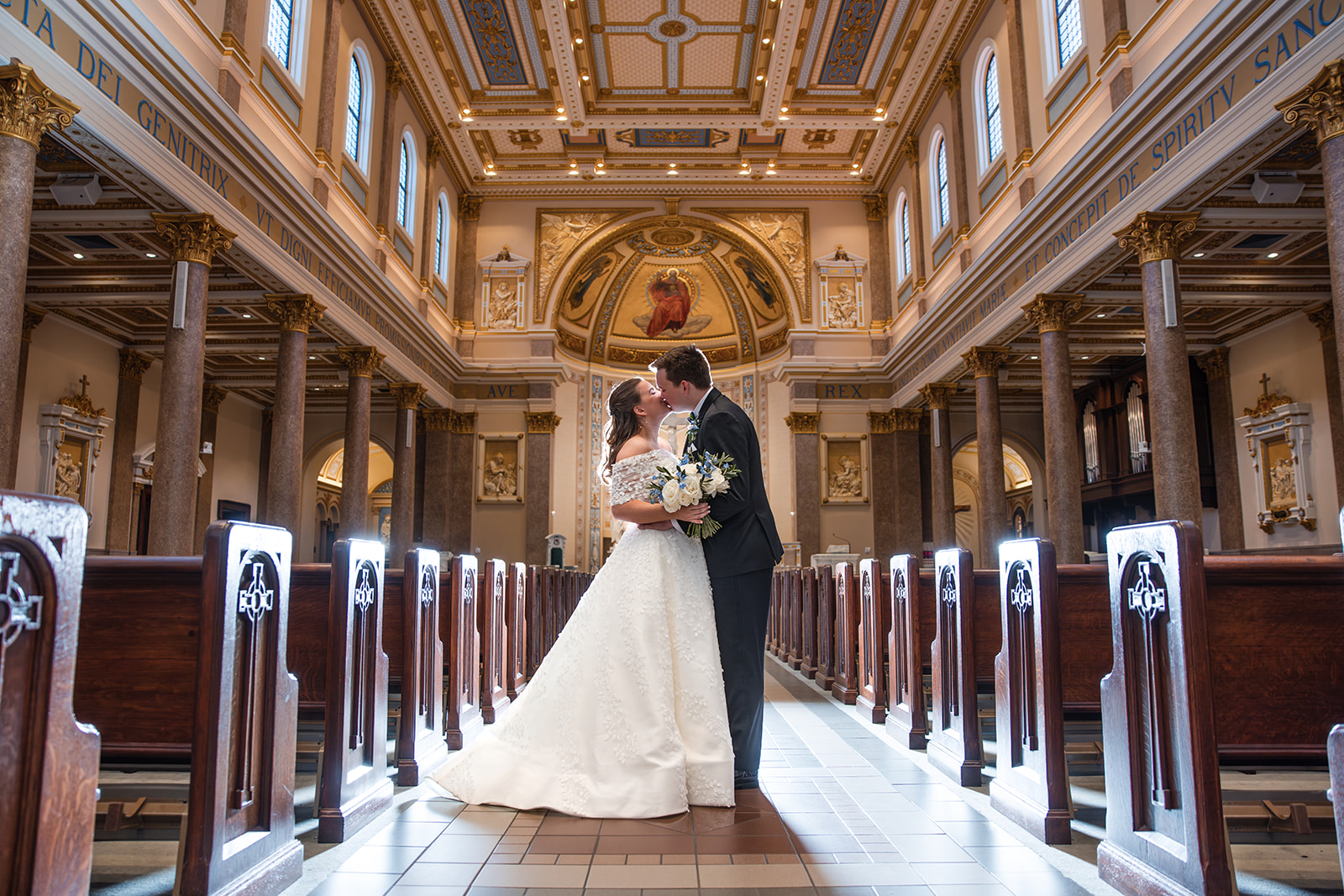 Nashville Wedding Ceremony at  Cathedral of Incarnation