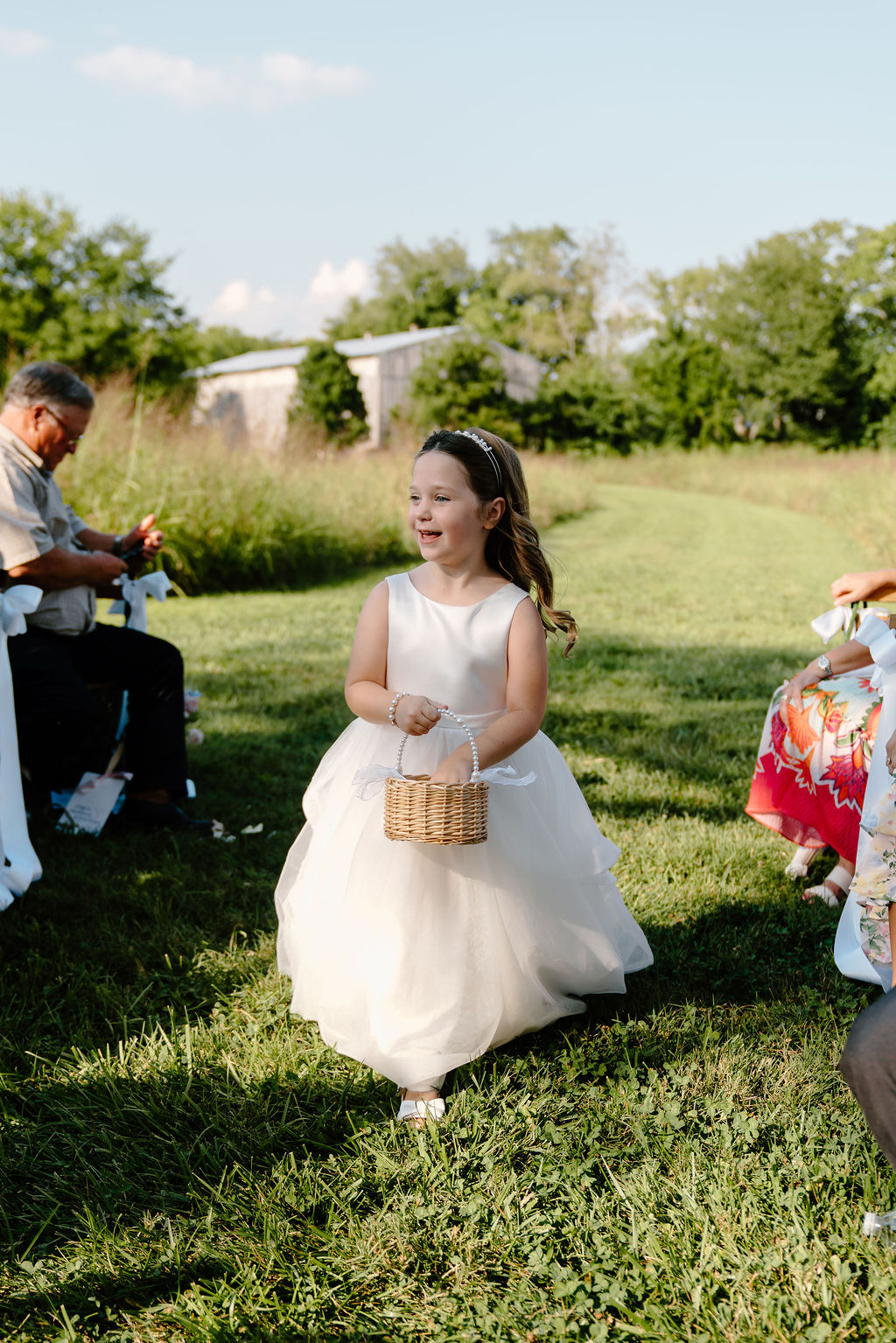 Flower Girl at Southall Wedding Venue Ceremony