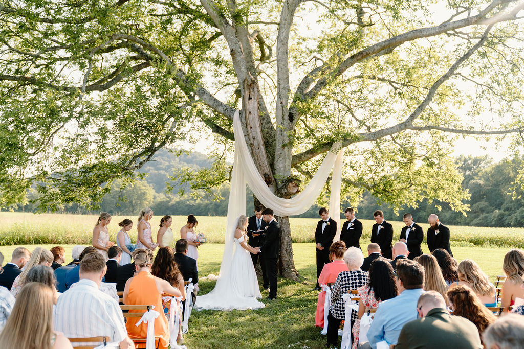 Ceremony at Wedding Venue Franklin TN